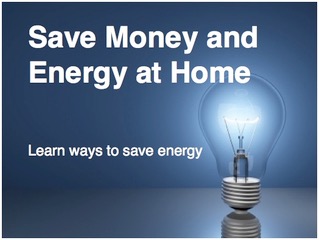 Save money & energy at home